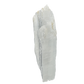 Selenite raw crystal standing slab, broad translucent white gypsum panel with natural terminations, AAA grade New Mexico, 4.03 lb, view 3