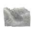 Selenite raw crystal standing slab, broad translucent white gypsum panel with natural terminations, AAA grade New Mexico, 4.03 lb, view 5