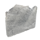 Selenite raw crystal standing slab, broad translucent white gypsum panel with natural terminations, AAA grade New Mexico, 4.03 lb, view 8