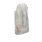 Selenite raw crystal standing slab, tall translucent white gypsum with full-height fiber, AAA grade New Mexico, 5.43 lb, view 2