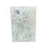 AAA grade selenite clearing block from New Mexico, front view, satin fibrous surface, 6.00 x 4.00 x 1.21 in, 2.43 pounds.