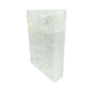 AAA grade selenite clearing block from New Mexico, alternate angle, translucent white gypsum fiber, specimen 68.