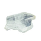 AAA grade selenite clearing slab from New Mexico, detail of the fibrous surface, translucent white gypsum fiber, specimen 55.