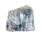 AAA grade selenite clearing slab from New Mexico, front view, satin fibrous surface, 5.33 x 4.95 x 0.78 in, 0.84 pounds.
