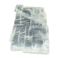 AAA grade selenite clearing slab from New Mexico, right profile, translucent white gypsum fiber, specimen 60.