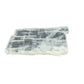 AAA grade selenite clearing slab from New Mexico, top view, translucent white gypsum fiber, specimen 60.