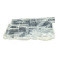 AAA grade selenite clearing slab from New Mexico, top view, translucent white gypsum fiber, specimen 60.