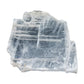AAA grade selenite clearing slab from New Mexico, alternate angle, translucent white gypsum fiber, specimen 63.