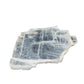 AAA grade selenite clearing slab from New Mexico, top view, translucent white gypsum fiber, specimen 63.