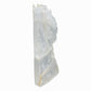 AAA grade selenite standing slab from New Mexico, right profile, translucent white gypsum fiber, specimen 52.