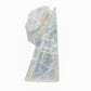 AAA grade selenite standing slab from New Mexico, reverse side, translucent white gypsum fiber, specimen 52.