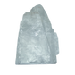 AAA grade selenite standing slab from New Mexico, detail of the fibrous surface, translucent white gypsum fiber, specimen 70.