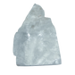AAA grade selenite standing slab from New Mexico, further angle, translucent white gypsum fiber, specimen 70.