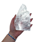 AAA grade selenite standing slab from New Mexico, additional view, translucent white gypsum fiber, specimen 70.