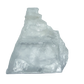 AAA grade selenite standing slab from New Mexico, alternate angle, translucent white gypsum fiber, specimen 71.