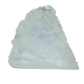 AAA grade selenite standing slab from New Mexico, reverse side, translucent white gypsum fiber, specimen 72.