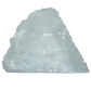 AAA grade selenite standing slab from New Mexico, top edge detail, translucent white gypsum fiber, specimen 72.