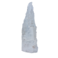 AAA grade selenite standing slab from New Mexico, right profile, translucent white gypsum fiber, specimen 73.