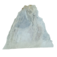 AAA grade selenite standing slab from New Mexico, reverse side, translucent white gypsum fiber, specimen 75.