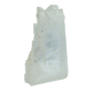 AAA grade selenite standing slab from New Mexico, opposite face, translucent white gypsum fiber, specimen 76.