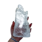 AAA grade selenite standing slab from New Mexico, additional view, translucent white gypsum fiber, specimen 76.