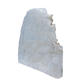 AAA grade selenite standing slab from New Mexico, opposite face, translucent white gypsum fiber, specimen 77.
