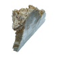 AAA grade selenite standing slab from New Mexico, further angle, translucent white gypsum fiber, specimen 78.