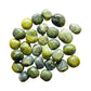 Serpentine Palm Stones for Cleansing, Emotional Healing & Healing — green smooth polished, hand-selected AA from Peru