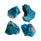 Shattuckite & Chrysocolla Raw Stones to support Confidence, Emotional Healing & Love — blue rough natural, hand-selected A from Namibia