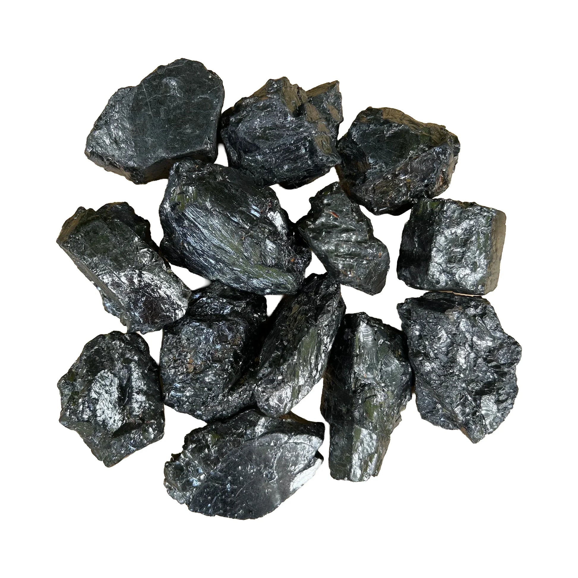 Raw Shungite Elite Grade Crystals traditionally associated with Cleansing, Grounding & Protection — black rough natural from Russia