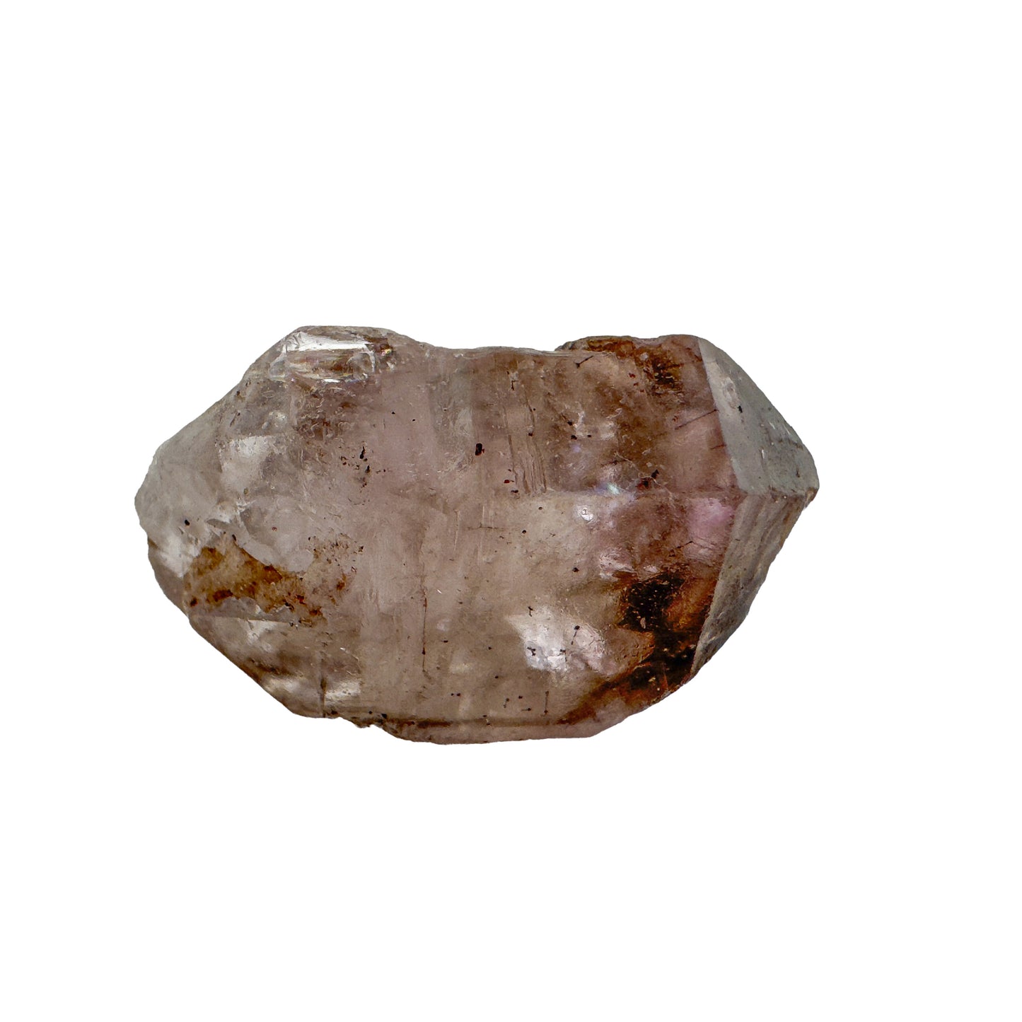 Smoky amethyst raw crystal points, 0.50 to 1.50 inches, from Zimbabwe