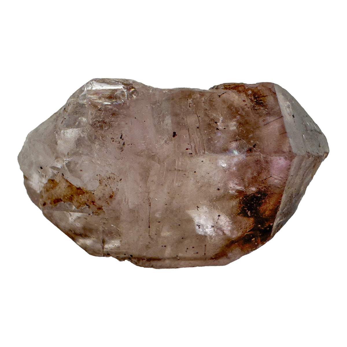 Smoky amethyst raw crystal points, 0.50 to 1.50 inches, from Zimbabwe