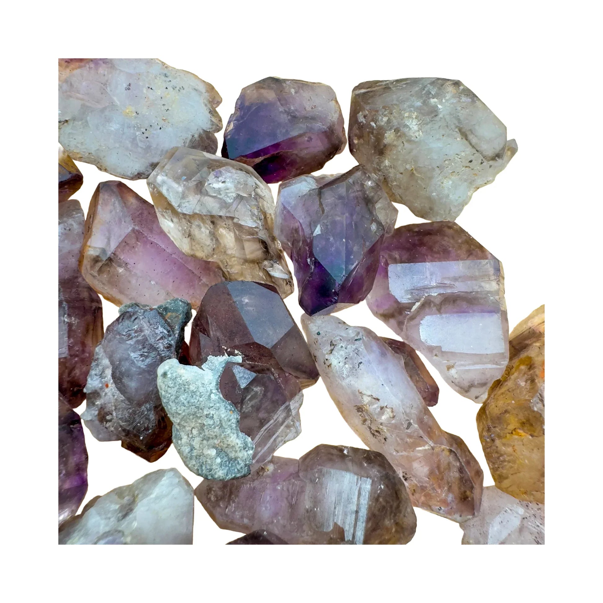 Smoky Amethyst Crystals to support Grounding, Meditation & Protection — brown natural, A grade Zimbabwe-sourced