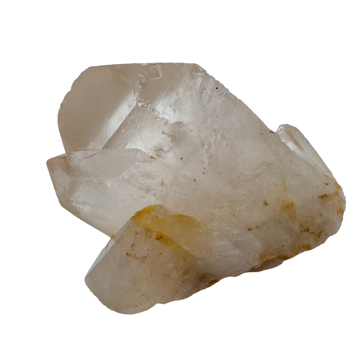Detail view of AA Grade Smoky Citrine crystal point from Zimbabwe