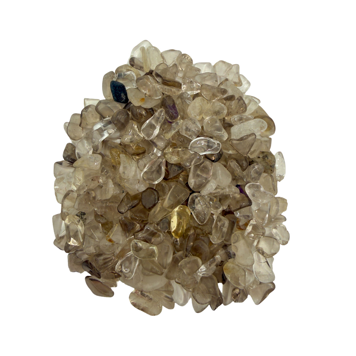 Smoky Quartz Polished Crystal Chips, A grade, Mashonaland East, Zimbabwe, 0.25 to 0.50 inch, photo 7