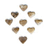 Smoky Quartz Crystal Hearts to support Anxiety Relief, Calm & Cleansing — brown polished, natural unheated, A Brazil-sourced