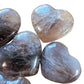 Full profile of Grade AA Smoky Quartz heart ready to ship from Beyond Bohemian