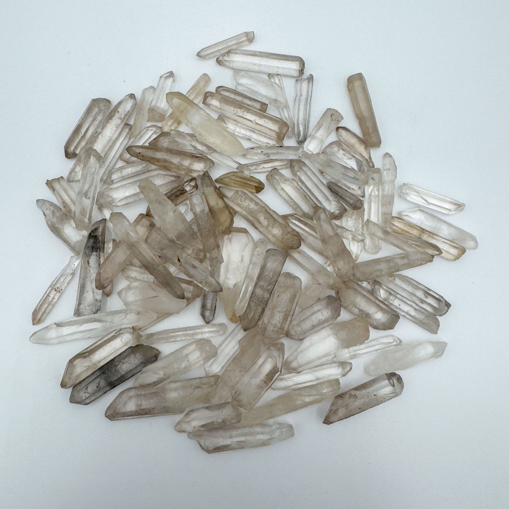Raw Smoky Quartz points from Minas Gerais Brazil bulk lot