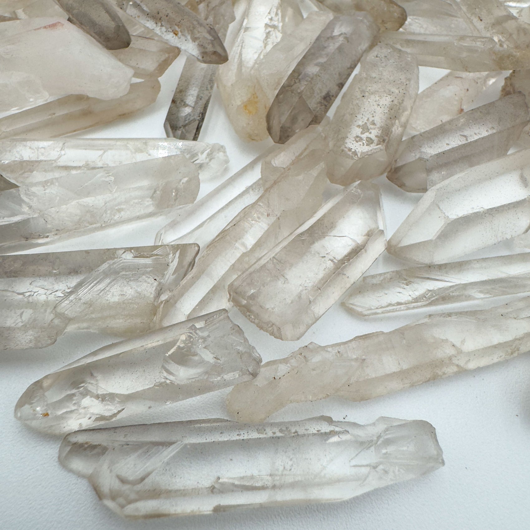 Raw Smoky Quartz points from Minas Gerais Brazil bulk lot