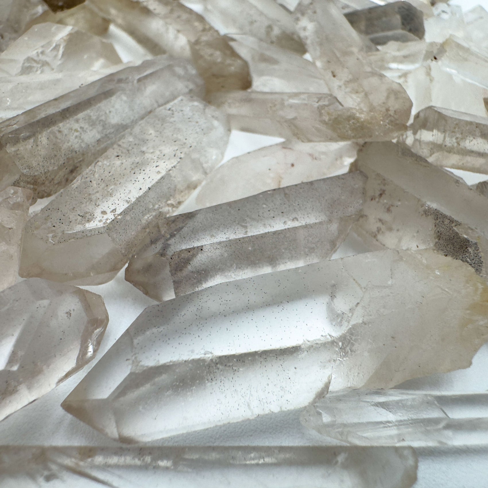 Raw Smoky Quartz points from Minas Gerais Brazil bulk lot