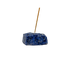 Polished Sodalite incense holder from Brazil, alternate view