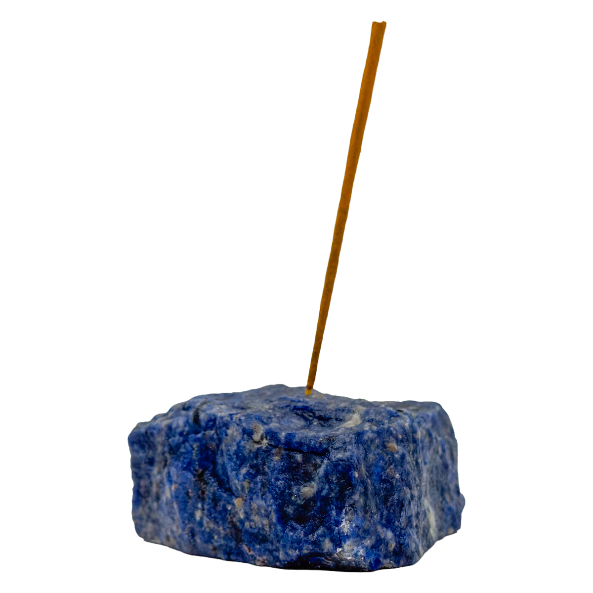 Sodalite Incense Holder, A grade, from Minas Gerais, Brazil, third view