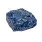 Polished Sodalite incense holder from Minas Gerais, Brazil, blue stone with a centre hole for a stick of incense