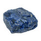 Polished Sodalite incense holder from Minas Gerais, Brazil, blue stone with a center hole for a stick of incense