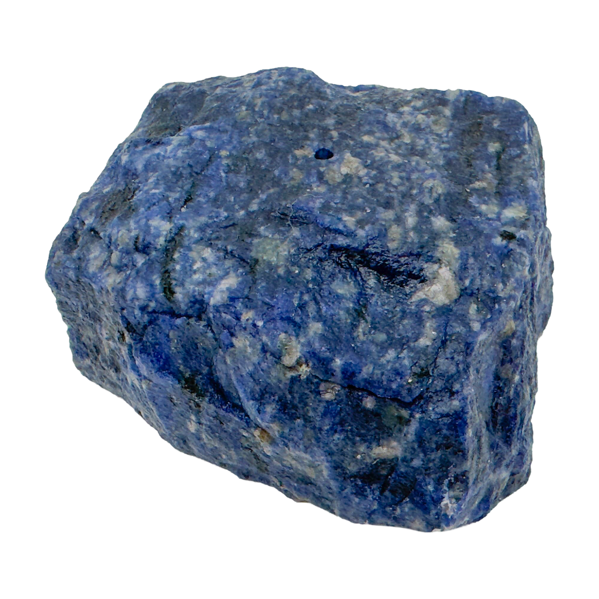 Sodalite Incense Holder from Minas Gerais, Brazil, A grade, fifth view