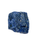 Polished Sodalite incense holder from Brazil, alternate view