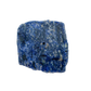 Polished Sodalite incense holder from Brazil, alternate view
