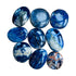 Polished Sodalite Palm Stones for Communication, Focus & Intuition — beginner-friendly blue smooth polished, AA grade from Namibia
