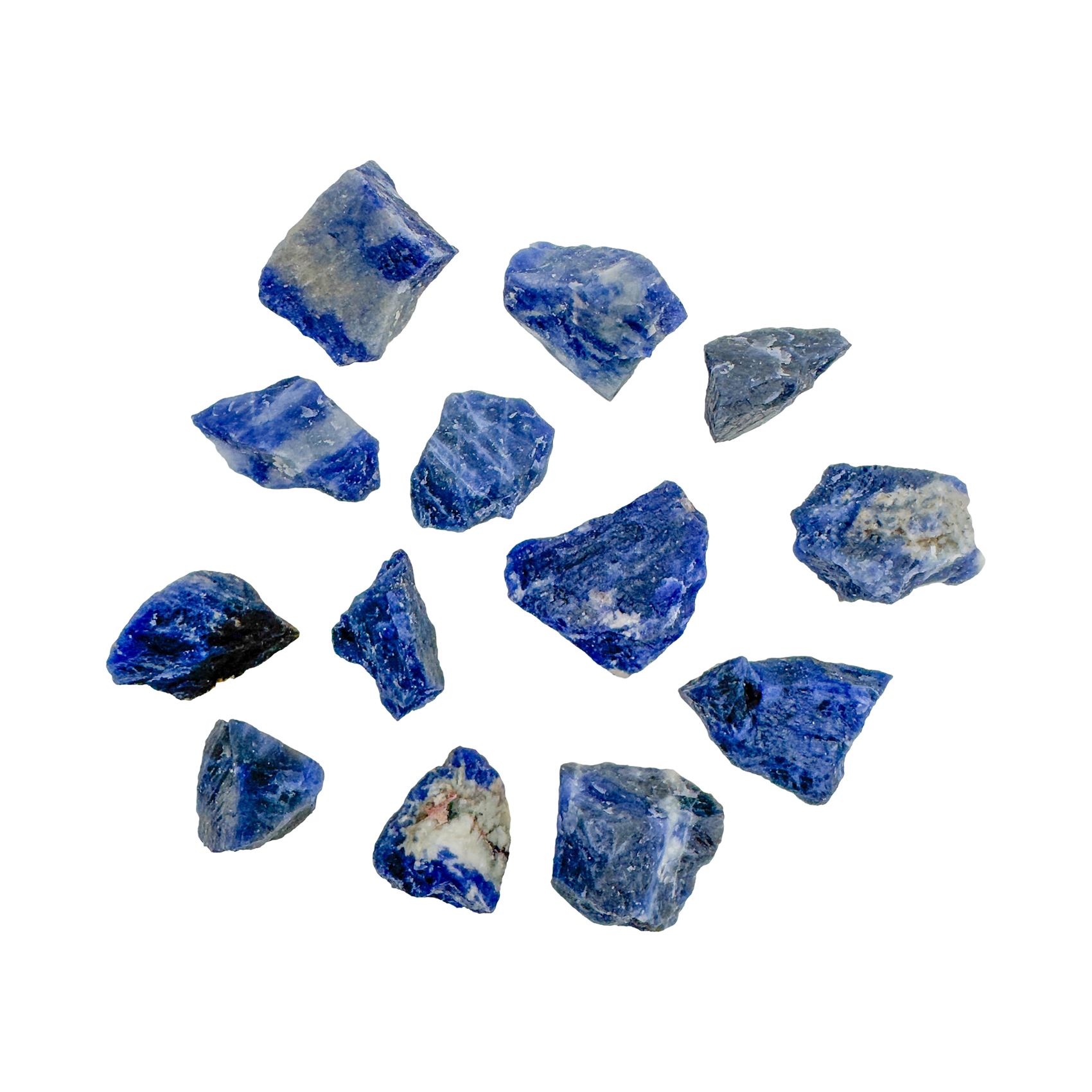 Sodalite Raw Stones | AA Grade | Brazil | 1–2 Inch - Natural Stone