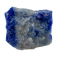 Sodalite Raw Stones, AA Grade, Brazil: one representative stone on a white background